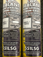 SHURFLO PUMP AND (2) TUBES OF RV ROOF LAP SEALANT (GREY) - 3