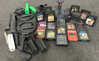 GAMING SYSTEM PARTS AND ATARI GAMES