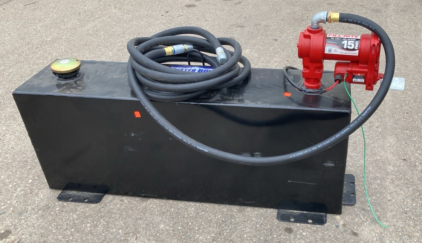 BETTER BUILT FLUID TRANSFER TANK. 12 V. 15 GPM. NEW