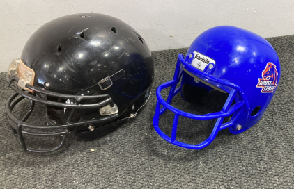 (2) Football Helmets