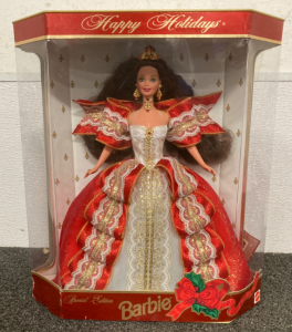 BARBIE HAPPY HOLIDAYS SPECIAL EDITION, MINOR BOX DAMAGE, 1997