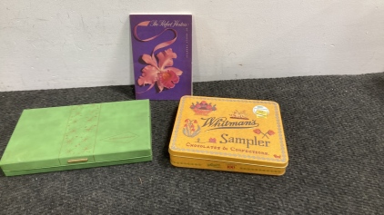 (2) Cute Boxes and a Book