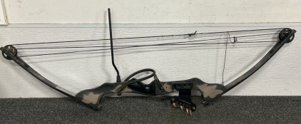CLEARWATER ARCHERY SUPPLY POWER MAG CONPOUND BOW: 45-60# WEIGHT AND 26-28&rdquo; DRAW