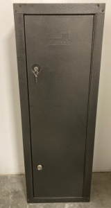 HOMAK GUN AND HOME SAFE 19”X53”X10” (WILL NEED TUBULAR KEY)