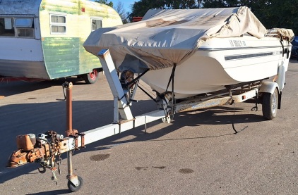 SEASPRITE BOAT AND TRAILER