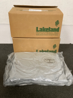 CHEMICAL PROTECTION CLOTHING, 2 BOXES, 3 PER BOX, BRAND NEW, SIZE XL