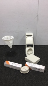 (2) Water Filters, Jelly Strainer Set, Grater