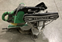 (1) HITACHI 12” SLIDE COMPOUND MITER SAW (POWERS ON) - 2