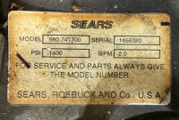 (1) SEARS GAS PRESSURE WASHER (UNABLE TO TEST) - 3