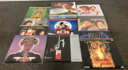 BOX OF LASERDISC MOVIES