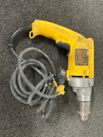 DEWALT RANDOM ORBIT PALM SANDER (WORKS), 1/2" DRILL (WORKS) AND A CORDLESS 1/2" DRILL (NO BATTERY) - 2