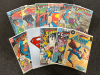 (10) DC- SUPERMAN COMIC BOOKS