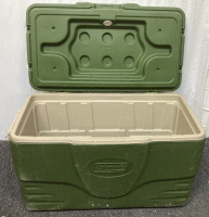 (1) LARGE COLEMAN COOLER (26”X15”) WITH (1) SMALL COLEMAN COOLER (11”X12”) - 3