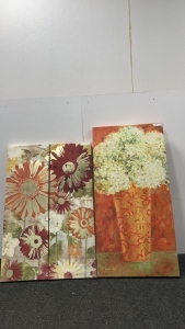 (3) Canvas Paintings