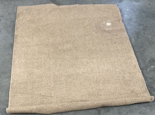 LARGE BROWN AREA RUG