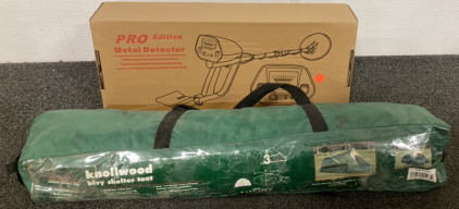 NEW PRO EDITION METAL DETECTOR, KNOLLWOOD BIVY SHELTER TENT