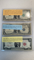 BARR NOTE, $2 NOTE AND SILVER CERTIFICATE