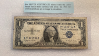 BARR NOTE, $2 NOTE AND SILVER CERTIFICATE - 4