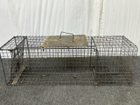 35”x11x11” METAL CRITTER TRAP