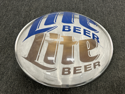 LITE BEER BUBBLE SIGN