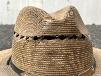 TWO WOVEN HATS - 3