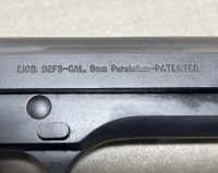 Barretta 92FS-Cal, 9mm Semi Automatic Pistol - 8