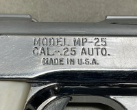 Raven Arms MP-25, .25 Auto Semi Automatic Pistol - 7