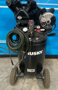 Husky 30 Gallon Electric Air Tank, Max 155 PSI