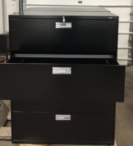 HON Model 694LP, 4 Drawer Lateral File. Used.