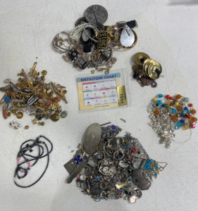 (6) Bags of Costume Jewelry