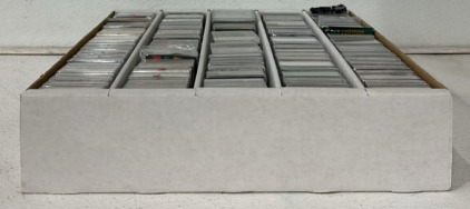 (1) Box Of (2000+) MLB, NFL AND NBA Cards Including Players Such As Rafael Palmeiro, Kirby Puckett, Dean Palmer, Phil Plantier, Alex Gonzales, Shaq, And More