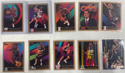 (10) Various Basketball Cards Including Scottie Pippen!!