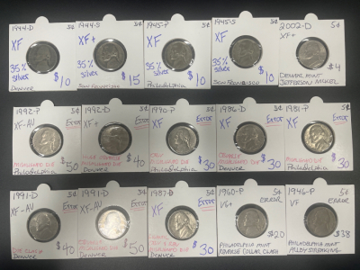 (15) 1944-2002 Nickles