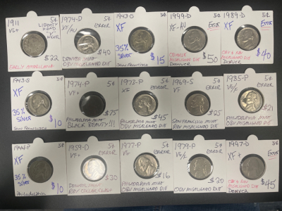 (15) 1911-1999 Nickles