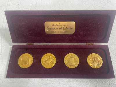 (4) Collectable Symbols of Liberty Coins
