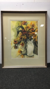 Wildflower Watercolor Picture