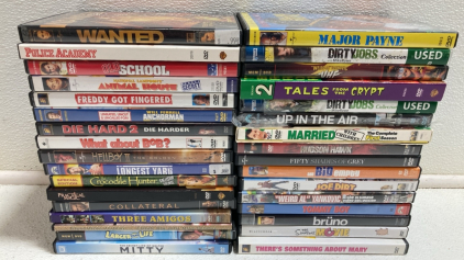 (33) Assorted DVD Movies