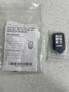 (3) NEW 2016-2021 Honda Civic/ 5- Button Smart Key