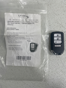 (1) NEW 2018-2021 Honda Accord/ 4- Button Smart Key