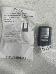 (2) NEW 2014-2020 Acura MDX RDX/ 4-Button Smart Key