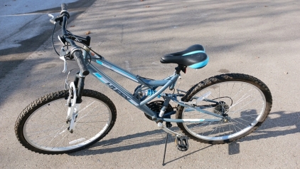 26" Huffy Traail Runner Bicycle Blue/Gray