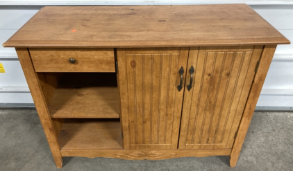 Wood Storage Cabinet Unit