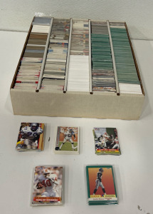 (1) Box (2000+) Football Cards