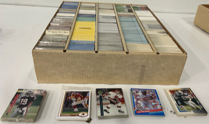 (1) Box (2000+) Sports Cards