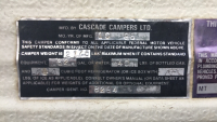 1988 CASCADE CAMPER TRUCK BED SLIDE-IN - 54