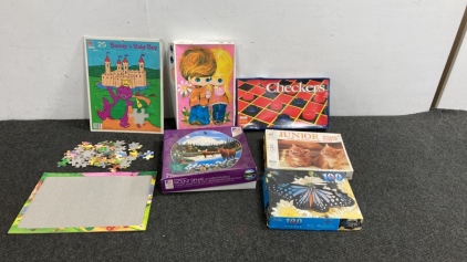 Fundex Checkers Game And Puzzles