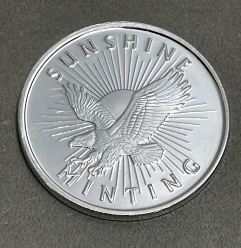 1 Troy Ounce .999 Fine Silver Round