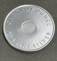 1 Troy Ounce .999 Fine Silver Round - 2