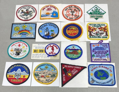 (16) Local Idaho Boy/Cub Scout Patches