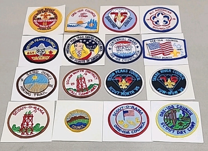 (16) Local Idaho Boy/Cub Scout Patches